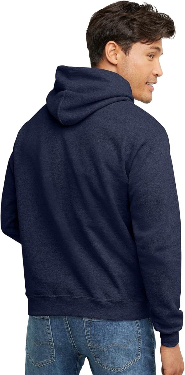 Hanes Men's EcoSmart Fleece Hoodie Sweatshirt - Image 3