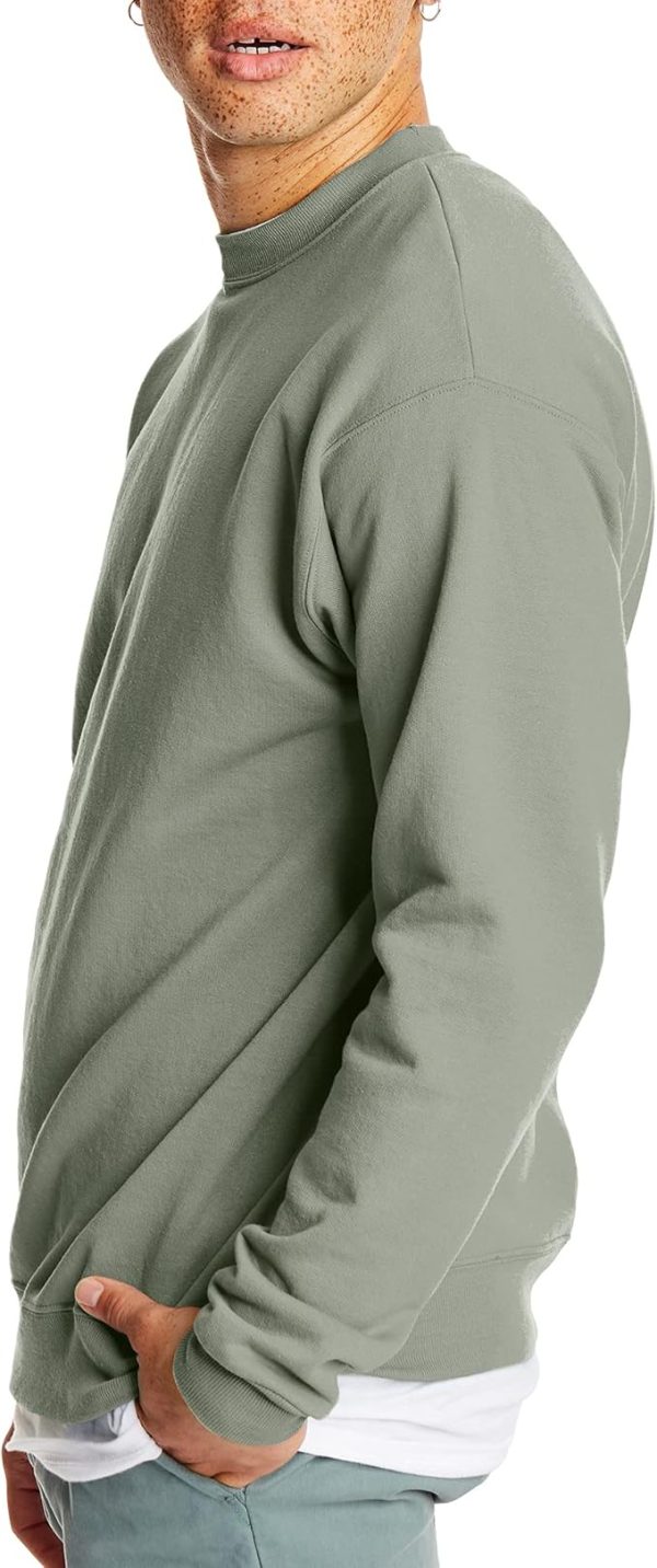 Men's Sweatshirt, Heavyweight Fleece Sweatshirt, Crewneck Pullover for Men - Image 3