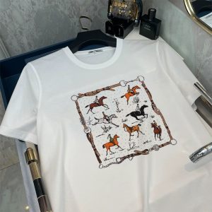 Warhorse Round Neck Ice Silk T-Shirt