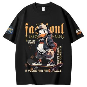 Men's Loose Trendy Retro American Style T-Shirt