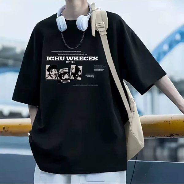 Pure Cotton Summer Round Neck Short Sleeve T-Shirt - Image 2